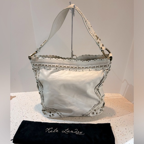 Kate Landry Leather Tote‎ Handbag - Picture 7 of 14